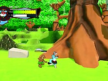 Oh So Hero [Homo Manga game PornPlay] Ep. 8 endless spunk fountain with our ally sexy footjob on the beach