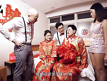 ModelMedia Asia-Lewd Wedding Scene-Liang Yun Fei-MD-0232-Best Original Asia Porn Film