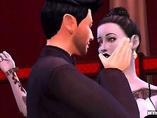 Ravishing Vampire Slut with Pretty Body and Tattoos subjected to BDSM - Sexual Fine Animations
