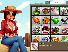 Minecraft sheep-girl gets filled by a big fake cock in the anal fuck machine