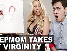 Katie Morgan,  Juan El Caballo Loco And Johnny Castle - Stepmom Takes Locos Virginity 3 Min