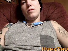 Hungthugs. Com - Skinny Stud Blinx Wanks His Rock Solid Prick All Alone