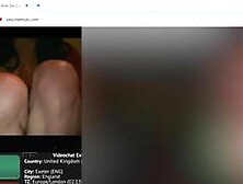 Hot UK Teen helps me cum on chat