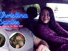 Hairy Christina Santes Banging In The Car