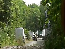 The Lair.  going Naked in an Abandoned Factory! Erotic with Horror