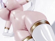 Thick Haku - Big Ass Sexy Dancing in White Stockings