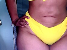 Curvy stepmom Katrina4deluxe exposed to a crowd of eager cocks