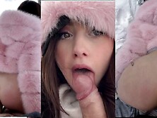 Sexy Pair Baise Hard Francaise Suce Une Grosse Bite Dans La Neige en fourrure