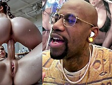 Perspired Excited Golden-haired Beauty Thrilling On Transgender Gal Shlong During the time that They Kiss,  Small Teen Nurse Cowg