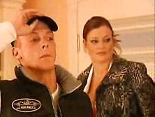 Busty German Mature Seduces Young Guy