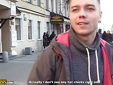 Молодые,  русские парни трахают сексуальную русскую мамочку Риту Раш (Rita Rush) за деньги в подсобке