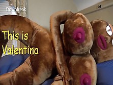 Mega Enormous Boobies Plush Sex Doll Gives Him The Fuck Of His Life.  Titty Fuck Ending With Nice Facial.