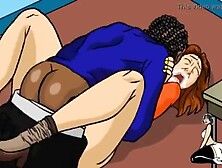 Screwing Mrs Keagan during lunch