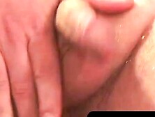 Senior Hunk Jerking Off & Shooting A Hot Load For The Ladies