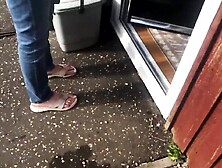 Neighbour Granny Hot Feet & Toes