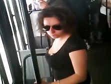 Busty Girl Bus