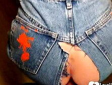 Tore My Wife’s Tight Jeans Then Fuck Her Deep