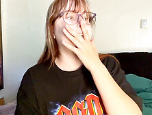 Tempting church girl Cutieraven gets intimate with herself in a divine experience