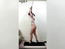 bondage running on treadmill 8