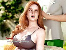 Stunning 3D girls in a visual novel experience