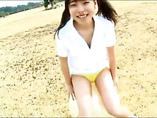 JPN girl plays in public