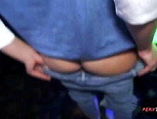 Sneaky Sex with Ass Perv Teen in Public