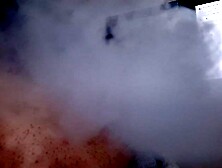 Perdedor fantaseando con un footjob de su exnovia