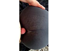 DRY HUMPING!! until this guy cums all over my recent leggings