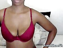 Ebony Babe With Huge Natural Tits From South Africa