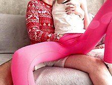 Made her squirt in leggings - Double creampie