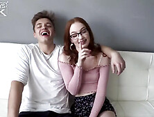 Chubby Blonde Chick Got Down And Dirty With In His Living Room - Zoey Pippen And Bryce Beckett