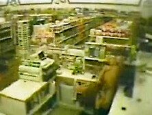 Hot Lesbos on Security Cam