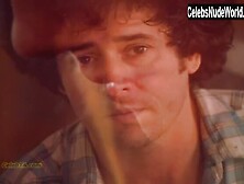 Laura Linney nude, painting scene in Maze (2000)