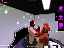 Some Random Lady Gets Threesome In Roblox