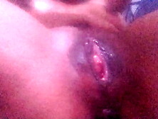 Bumpy Dildo Ride sexy,  hungry cunt enjoys