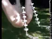 Extreme Pussy Training and Bondage