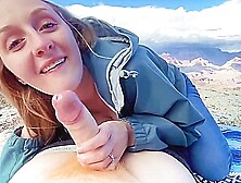 Epic Grand Canyon Adventure Sex Public Nature Creampie Pov With Molly Pills