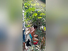 Today Exclusive- Desi Lover Outdoor Fucking