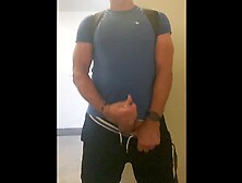 Public Bathroom Cum From Jockdad87