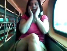 Orgasm On Public Train