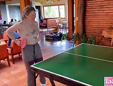 Real Brother Sister Playing Ping Pong Sex Game