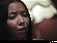 Black Vampire Mistresse Lia Lin - Lesbo Latin chick Thrall Mesmerized for Hardcore Domination