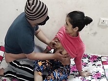 Seeing The Nurse Alone,  The Patient Pressed Her Breasts And Fucked Her