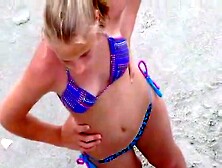 Sexy Blonde Bikini Girl (Fri.  13Th)