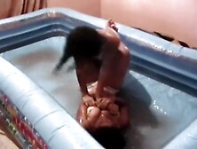 sexy black dominican black girls wrestling body to body