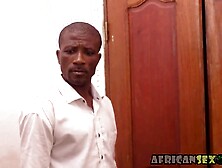 BBC enjoying two Absolute Ideal Afro black BBWs