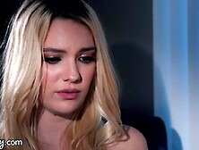 Sexy Blond Kenna James Bangs Riley Reid after Discovering the Truth Full Scene