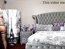Breasty Golden-haired Brittany Andrews Sex-toy Stuffs Her Palatable Snatch!
