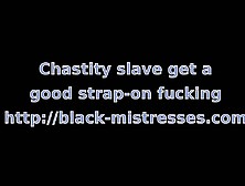 Madame Caramel fucks with a strapon