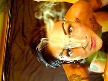 SELF PERSPECTIVE - Smoking and fucking Tourist I met at Beach.